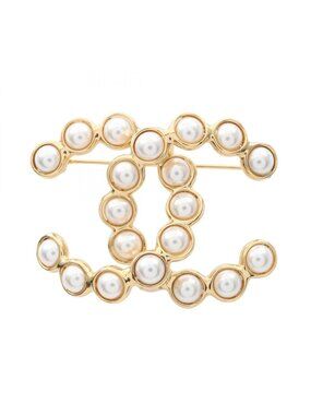 Chanel Brooch CC Logo